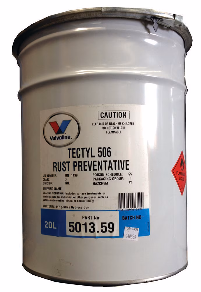 Tectyl 506 اصلی | پوشش محافظ ضدخوردگی و ضدزنگ صنعتی | falatoil.com