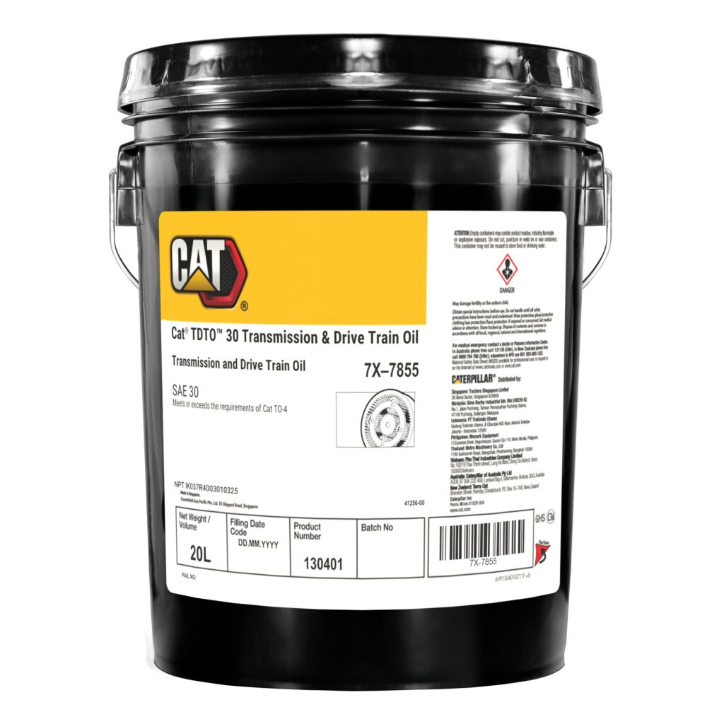 روغن Cat TDTO SAE 30 اصلی | روغن درایوترین و گیربکس کاترپیلار | falatoil.com