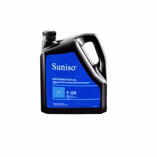 روغن Suniso 5GS اصل | روغن کمپرسور تبرید معدنی گرید GS5 مناسب R22 و NH3 | falatoil.com