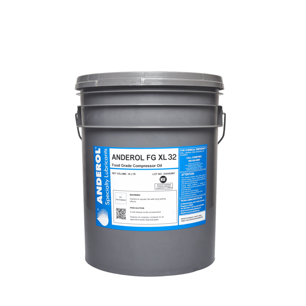 روغن Anderol FG 32 اصلی | روغن فودگرید صنعتی NSF H1 ISO VG 32 | falatoil.com