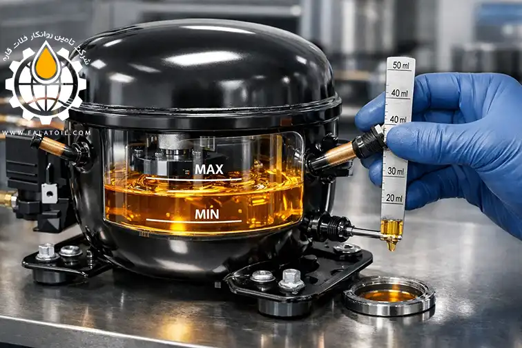 مقدار روغن کمپرسور یخچال